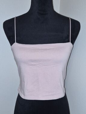 Aeropostale Light Pink Spaghetti Strap Crop Cami